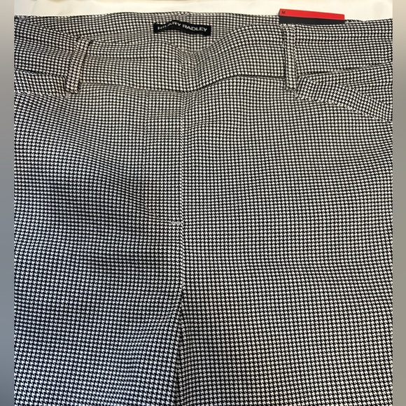 Hilary Radley Mid Rise Pull on Pants Houndstooth size M inseam 29” NWT - Picture 3 of 6